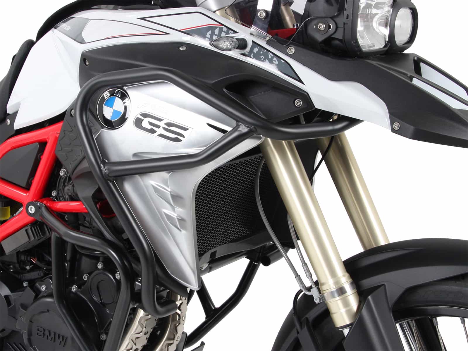 Arceau de protection du réservoir noir pour BMW F 800 GS LC (17-18) Hepco & Becker