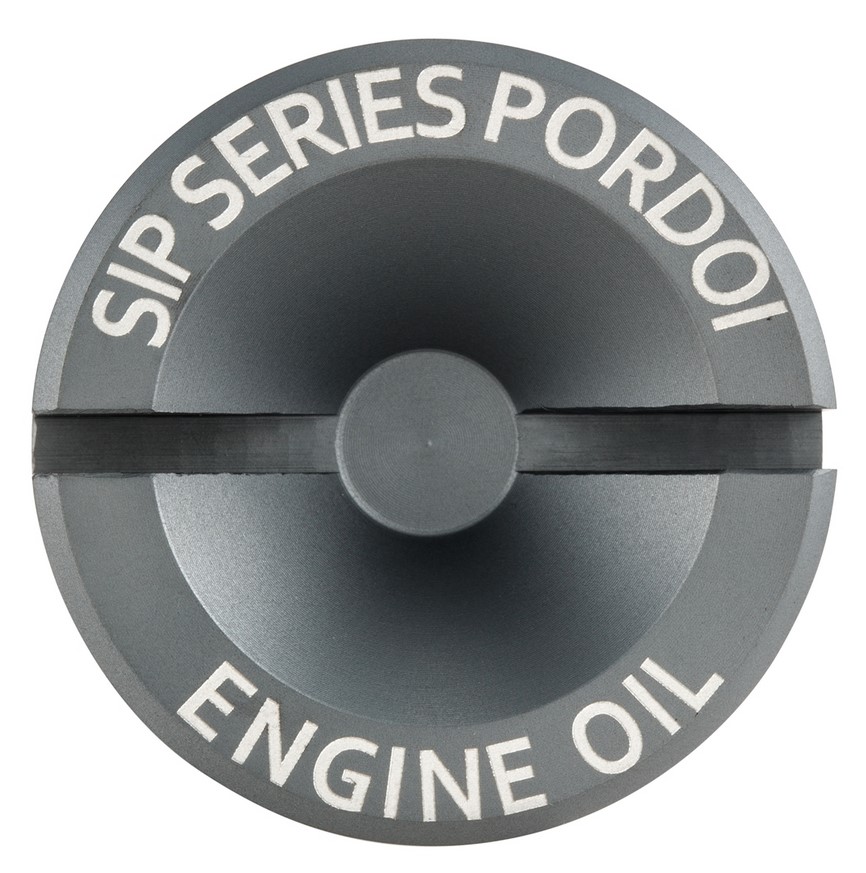 Bouchon de remplissage d'huile moteur pour Vespa, gris mat