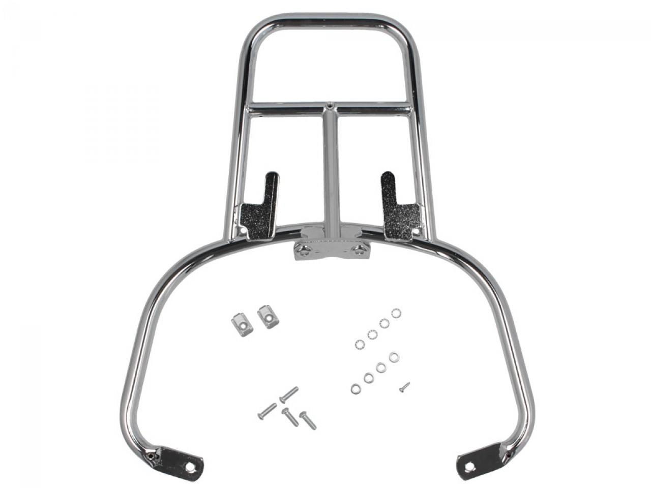 Top Case support chromé Vespa LX / S