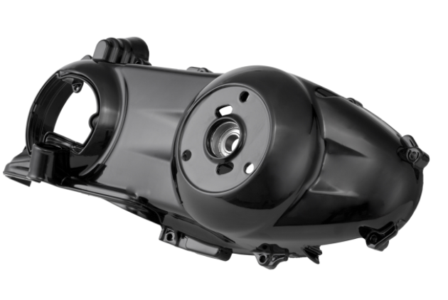 Couvercle de vario pour Vespa, noir brillant