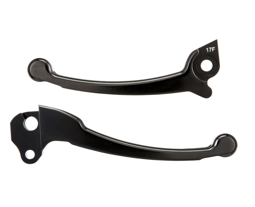 Kit levier sport embrayage/frein pour Vespa PX 125-200cc, HBZ Grimeca, droite/gauche, noir