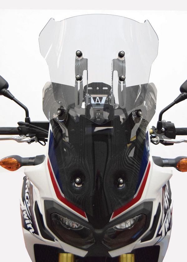 Bulle réglable en hauteur - hauteur 640 mm pour Honda CRF 1000 L Africa Twin (17-20)