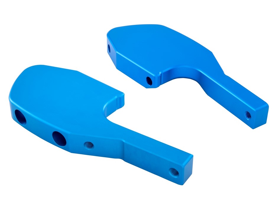 Adaptateur de repose-pieds passager pour Vespa GTS/GTS Super/GTV/GT 60/GT/GT L 125-300ccm, bleu mat