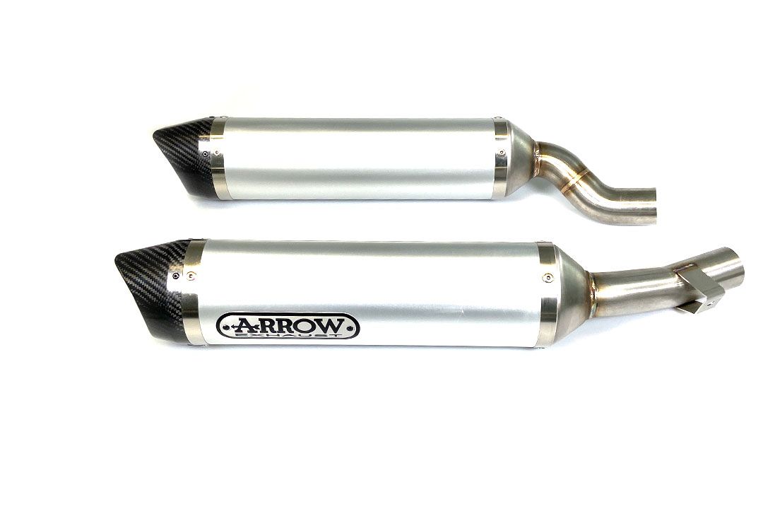 Échappement ARROW DARK THUNDER pour Kawasaki Z 1000 (10-)