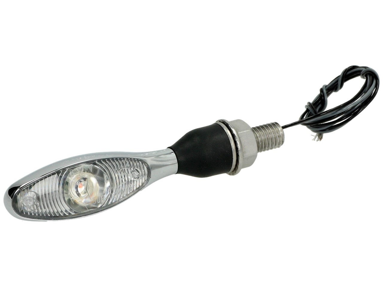 Clignotant Kellermann, Micro 1000 LED, acier, LED, V/H, G/D, 12 V, chrome brillant, M8x20