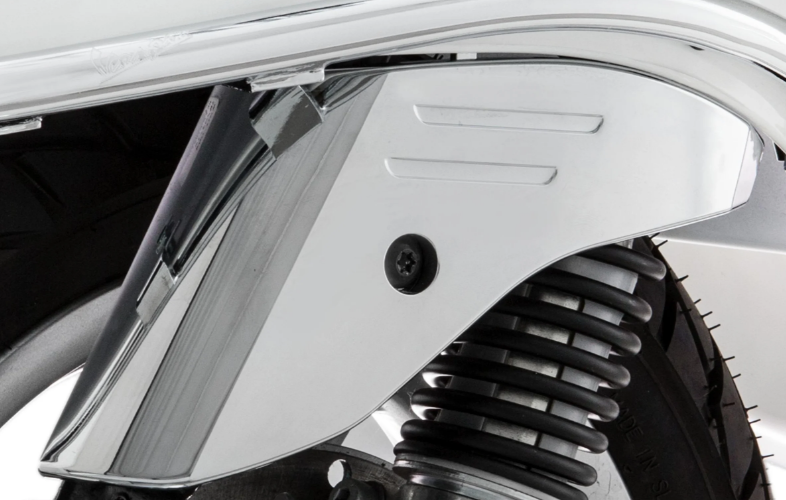 Carénage de fourche pour Vespa LX/LXV 50-150ccm, chrome