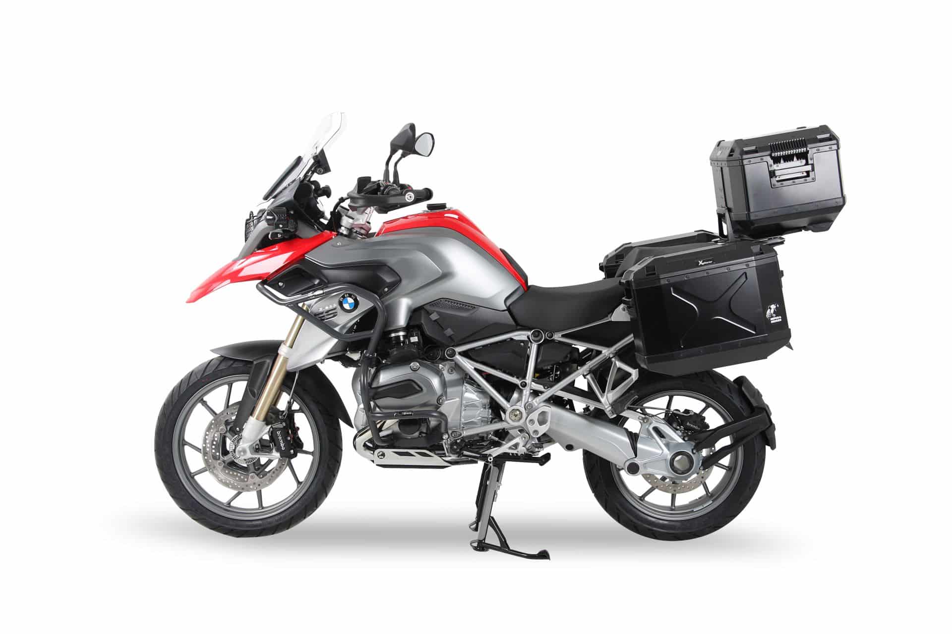 Porte-bagages latéraux Lock-it noir pour BMW R 1250 GS Adventure (19-24) Hepco & Becker