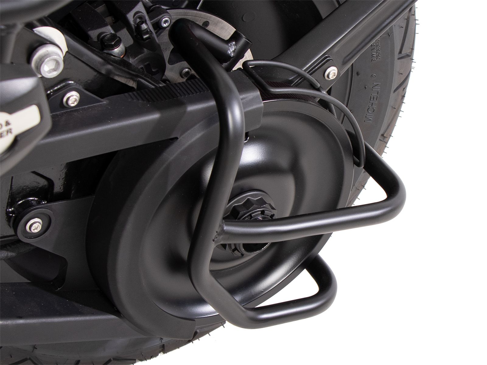 Protection de transmission noir pour BMW CE 02 (23-) Hepco & Becker