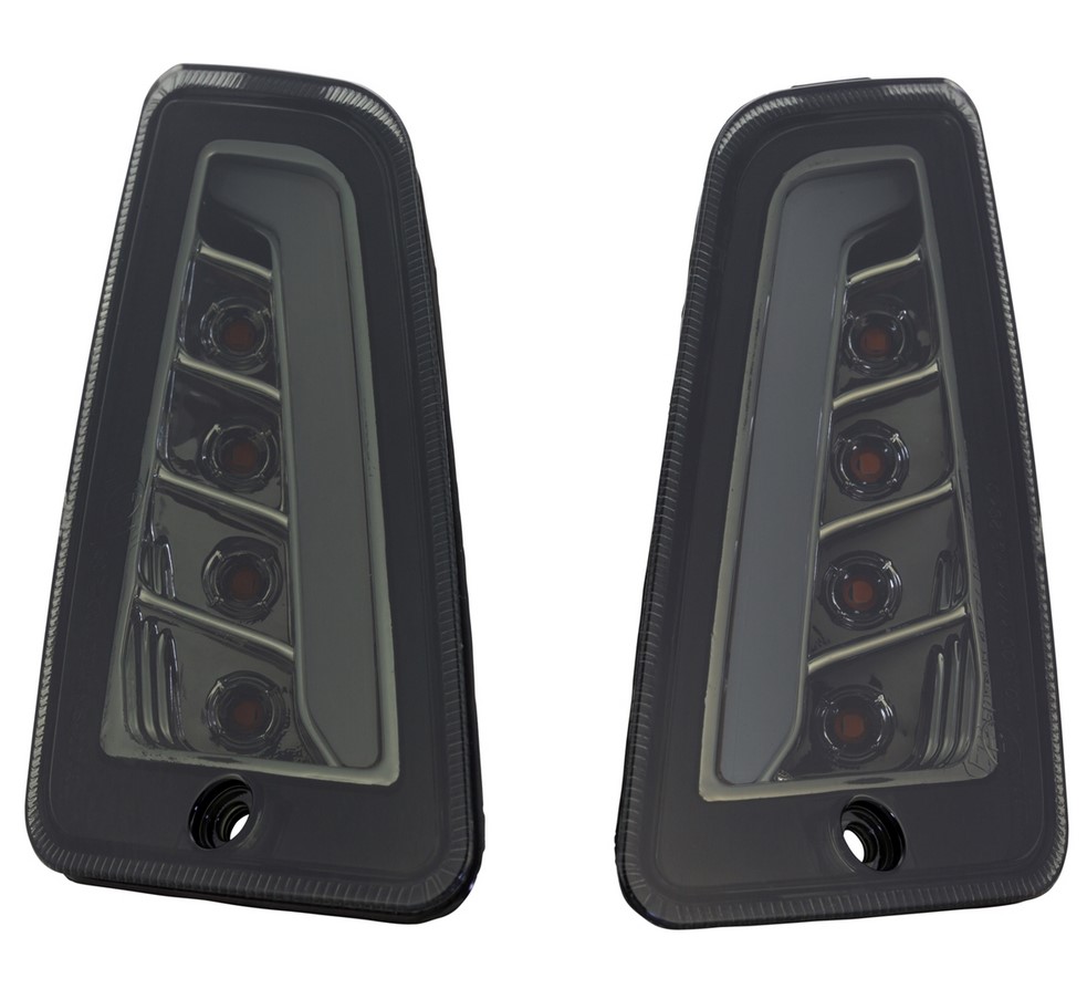 Kit clignotants avant gauche/droite pour Vespa GTS/GTS Super/GTV/GT 60/GT/GT L ('03-'13), teinté