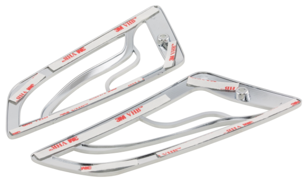 Grille de clignotants droite et gauche, avant pour Vespa GTS/GTS Super/GTV/GT 60/GT/GT L, chromée