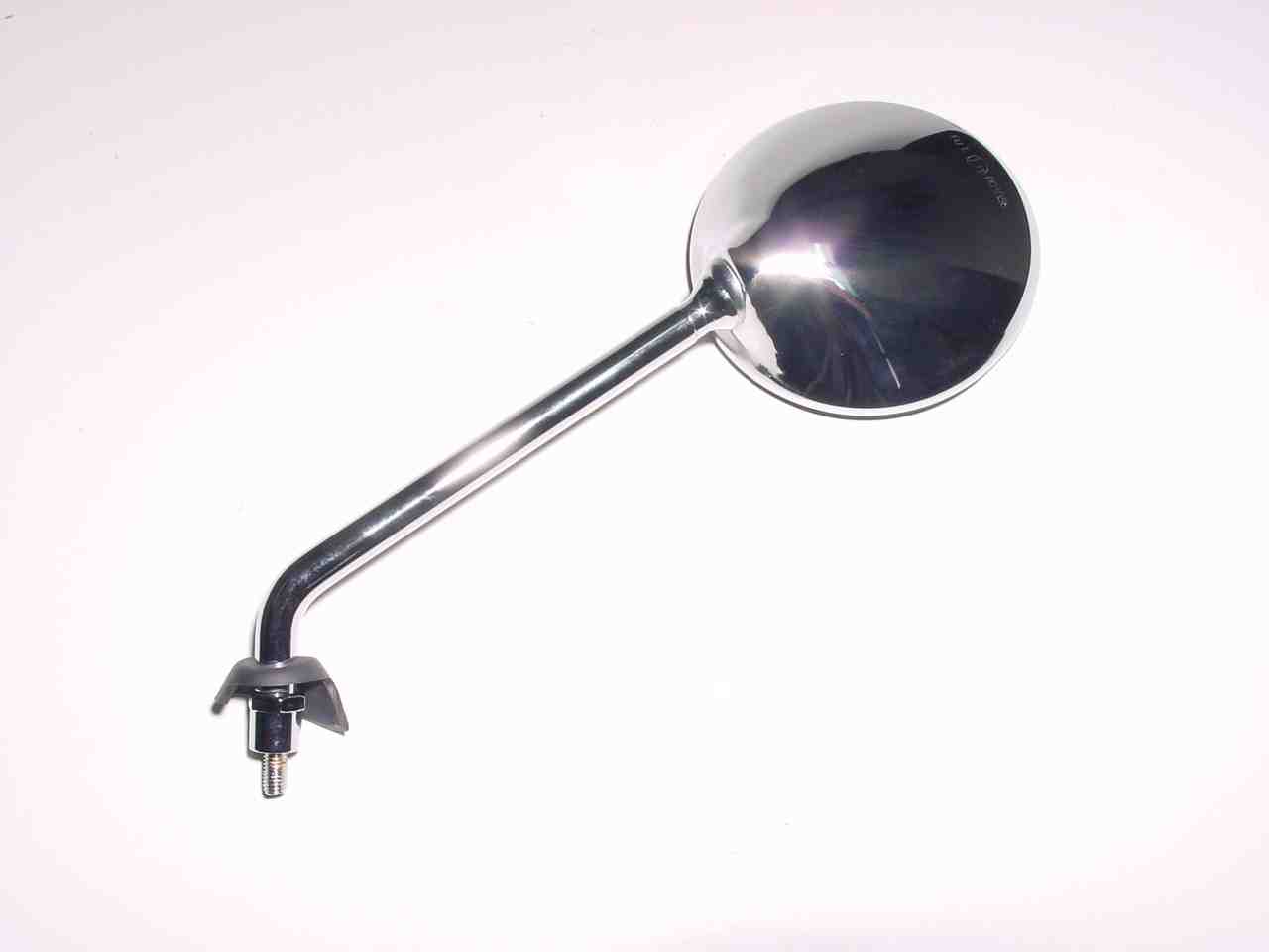 logoscooter Rétroviseur, métal, gauche, M8 / droite, chromé, rond