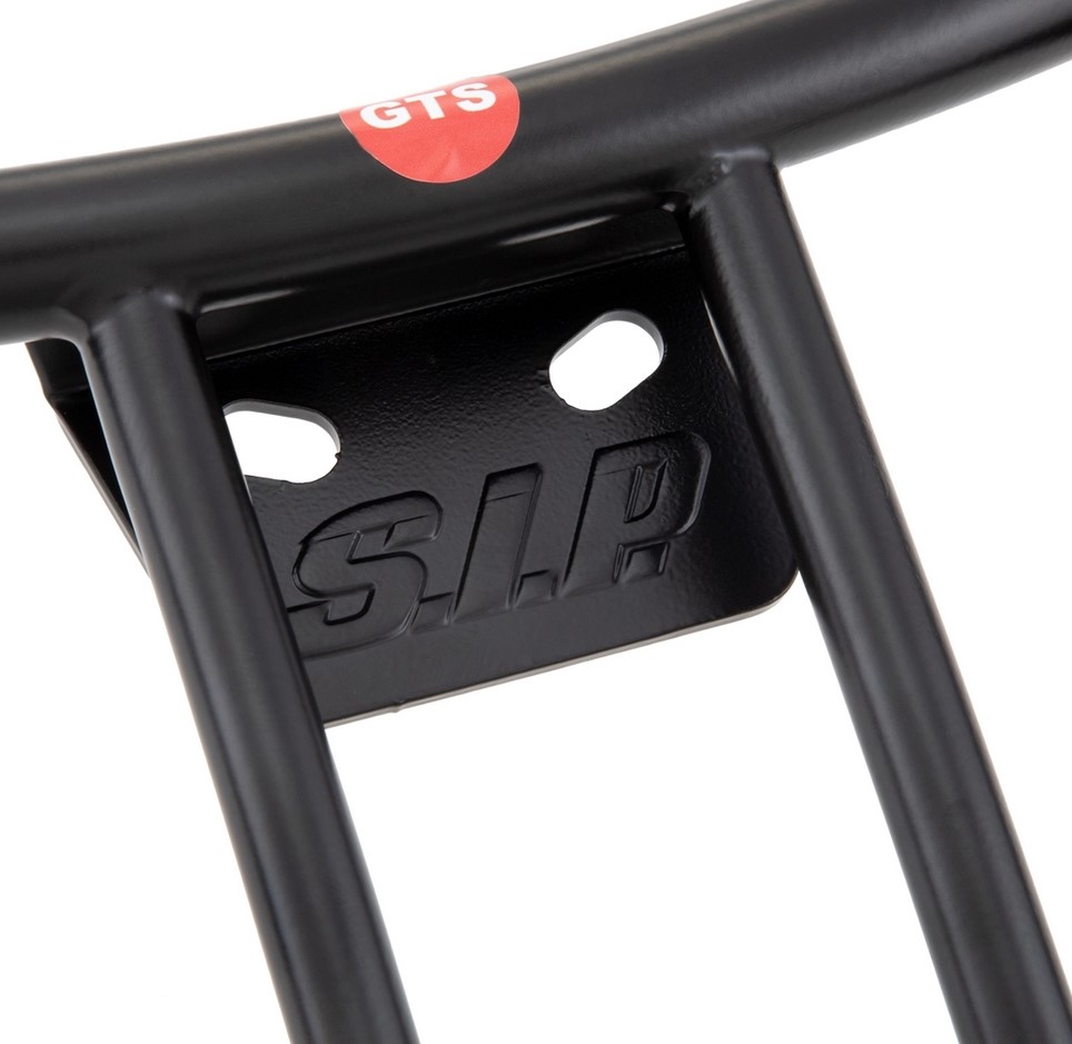 Porte-bagages / barre de maintien passager arrière 70s pour Vespa GTS/GTV/GT 125-300ccm 4T LC, noir brillant