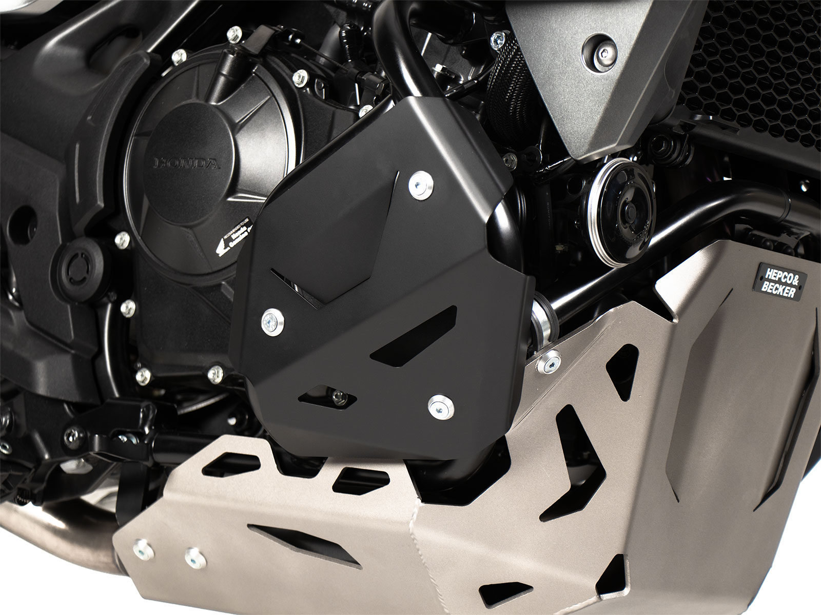 Tôles supplémentaires pour l'arceau de protection moteur H&B pour Honda XL 750 Transalp (23-) Hepco & Becker