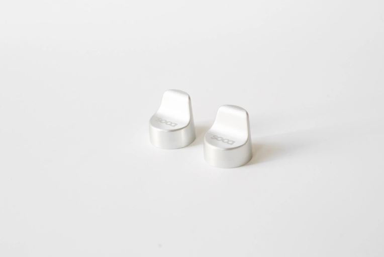 Cache trou de rétroviseur gauche & droite SOCA pour Vespa Primavera/Sprint/Elettrica 50-150ccm, argenté