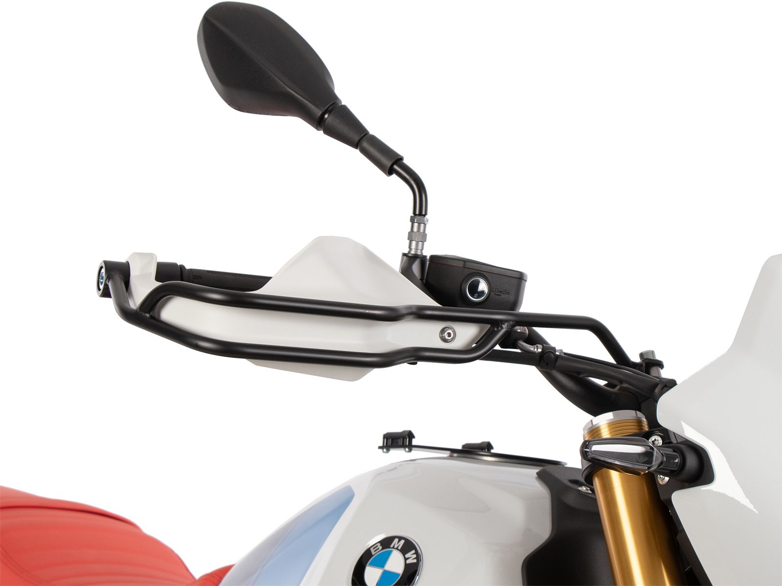 Kit de protection de poignée noir pour BMW R 12 G/S (25-) Hepco & Becker