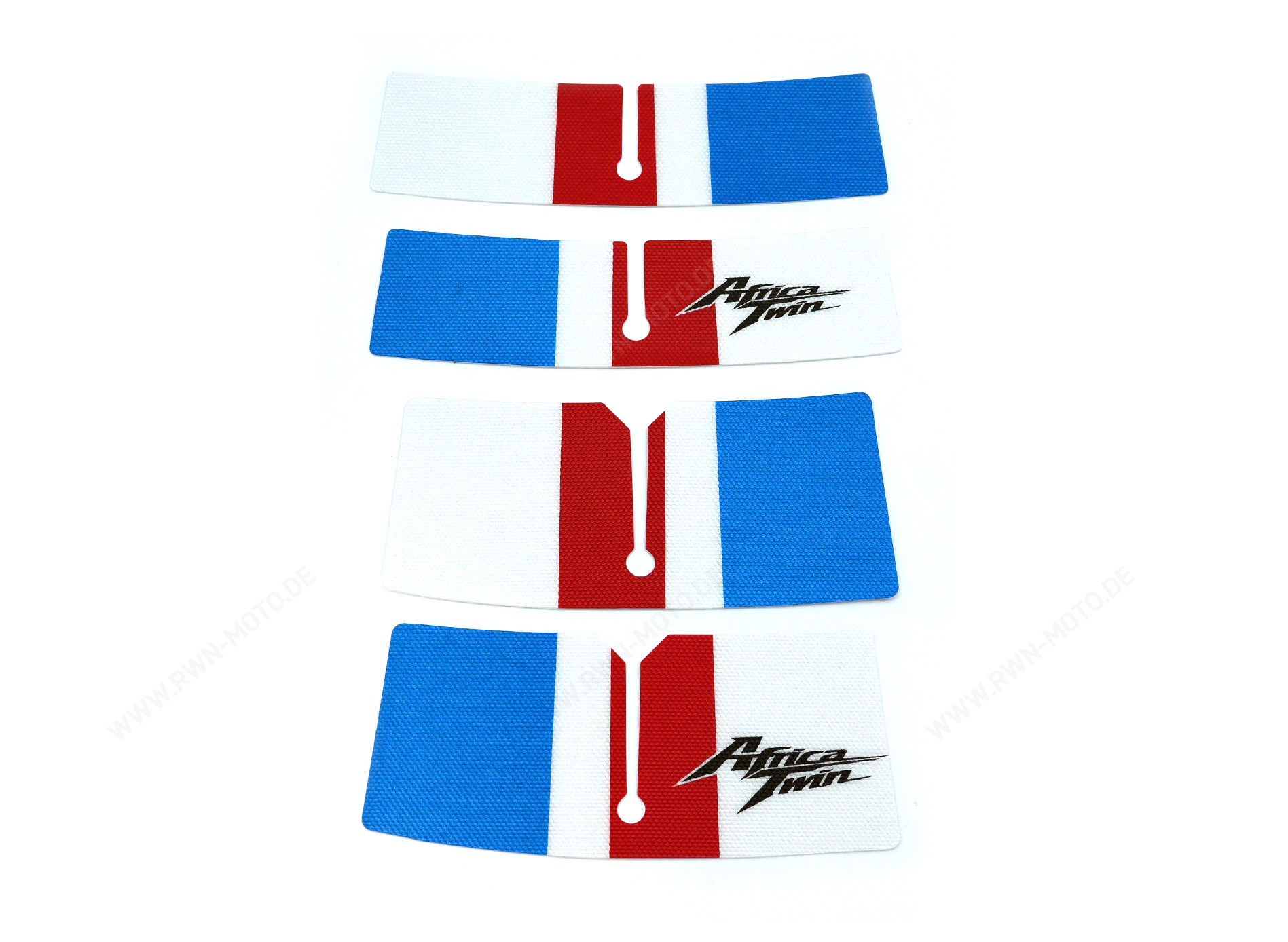 Autocollant de bord de jante "Tricolor" pour Honda CRF 1100 Africa Twin / Adventure Sports (24-) Original