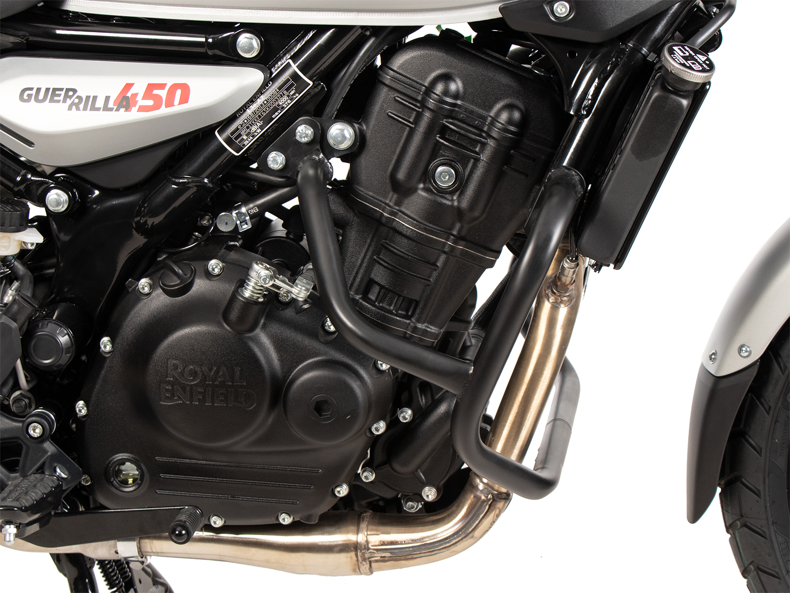 Arceau de protection moteur noir pour Royal Enfield Guerrilla 450 (24-) Hepco & Becker