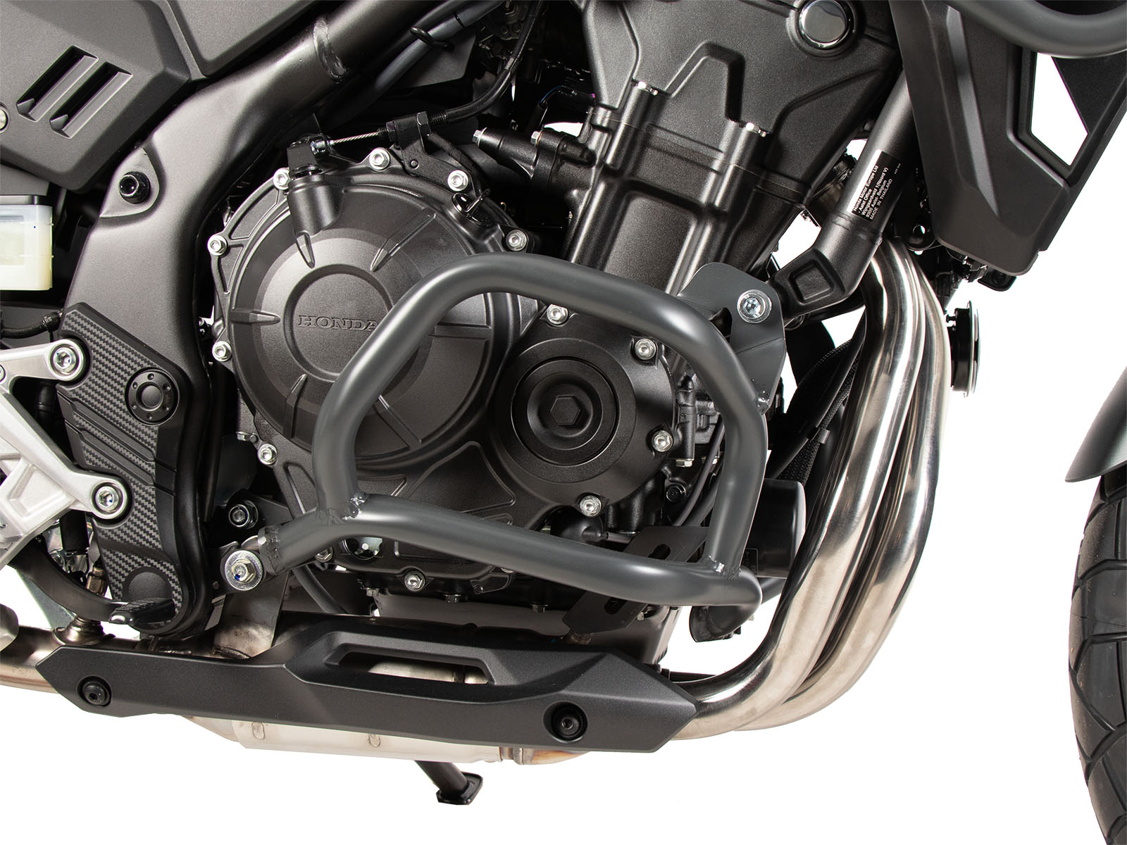 Arceau de protection moteur anthracite pour Honda NX 500 (24-25) Hepco & Becker