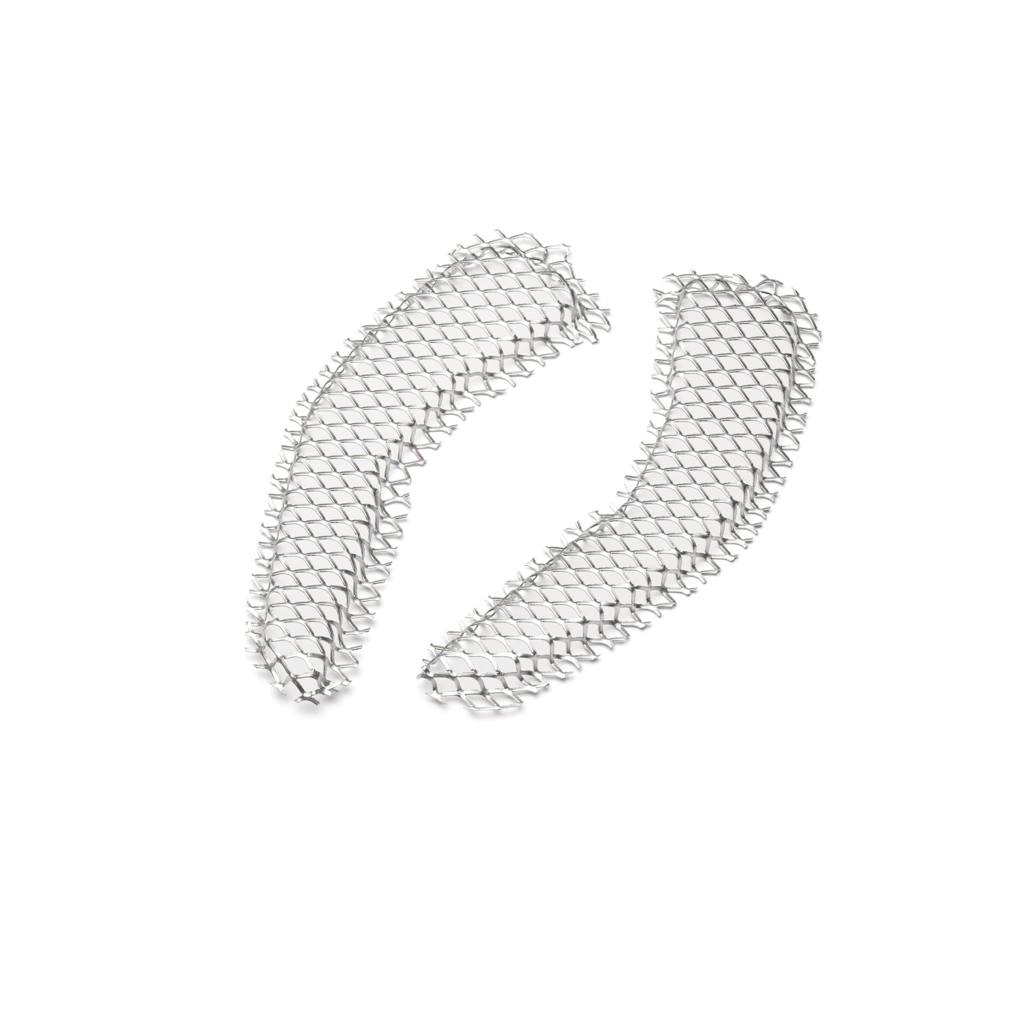 Couvercles d'entrée d'air originaux Yamaha MT-03 en tissu d'acier inoxydable