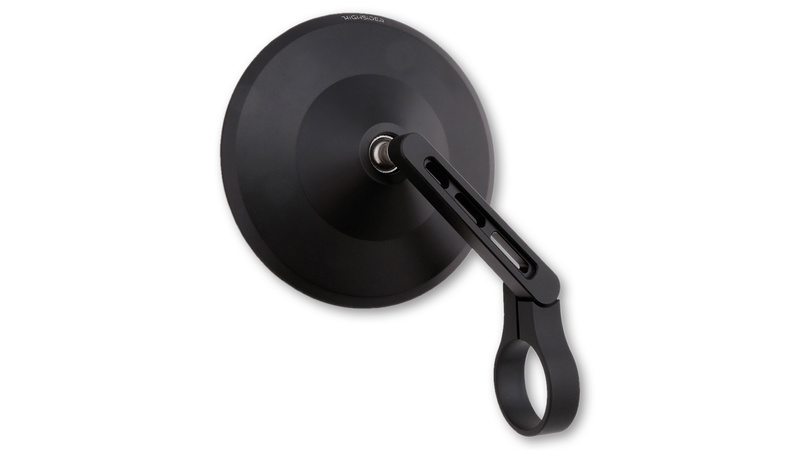 HIGHSIDER pro Rétroviseur d'extrémité de guidon Montana-Blast Noir (1pc)