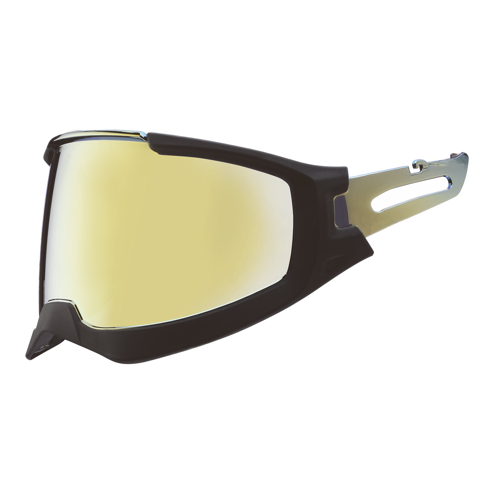 Visière Caberg Ghost, miroir doré