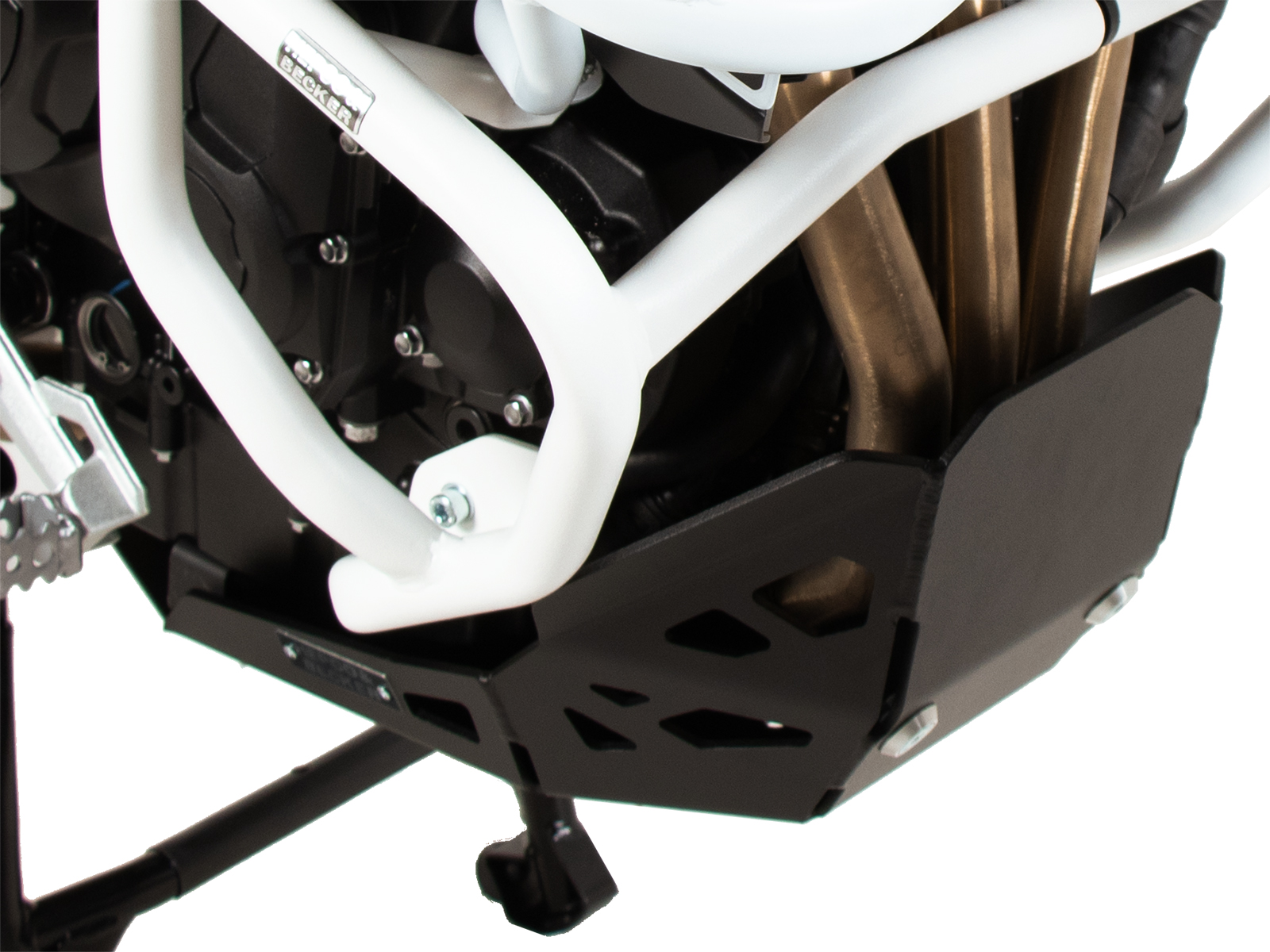 Plaque de protection moteur noire pour Triumph Tiger 900 Rally Pro (24-) Hepco & Becker