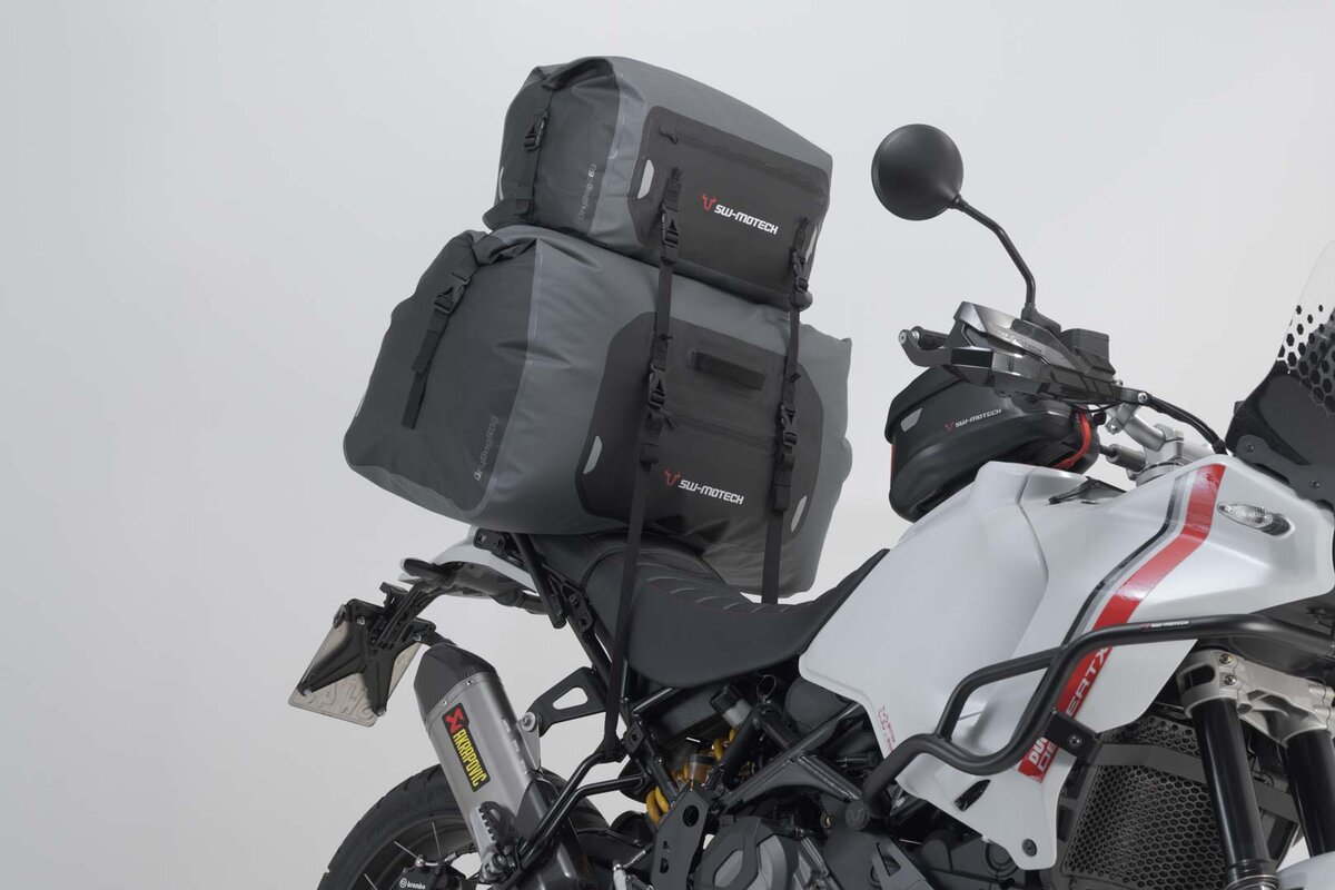 Drybag 260 sacoche arrière pour Aprilia NA 850 Mana, gris / noir - SW Motech
