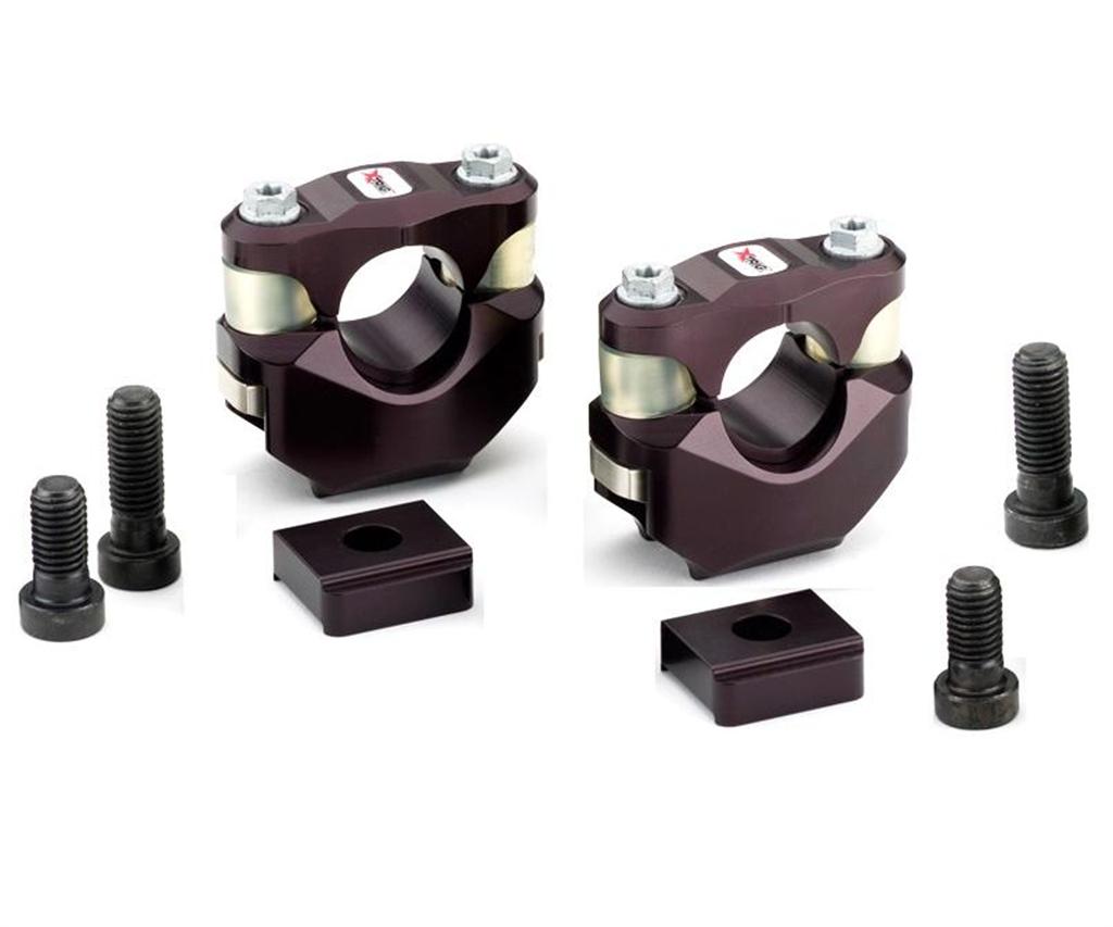 XTrig Triple Clamp Fork Holder set Holder M12, handlebar 22mm KX450F 2017/ KX450F 2015 Original Kawa
