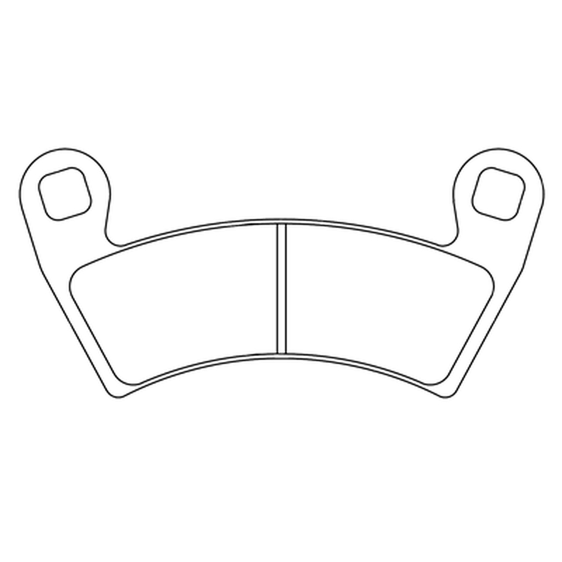 CL Brakes ATV plaquettes de frein en métal fritté - 1229ATV1