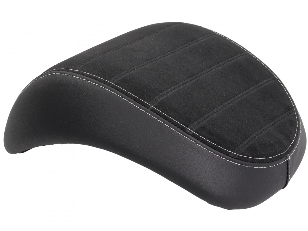 Dossier Vespa Primavera / Sprint, noir avec coutures blanches