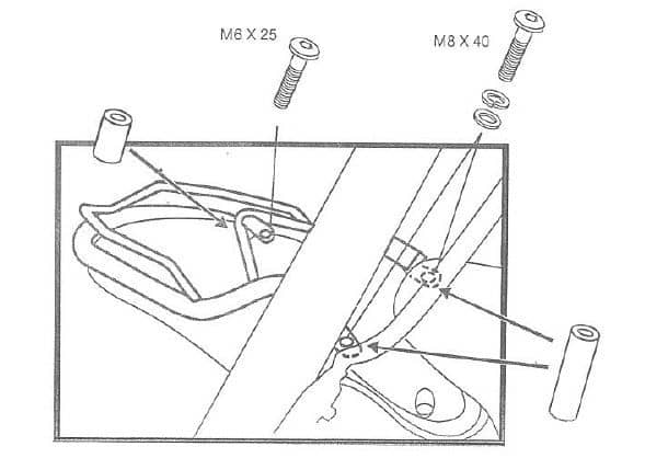 Kit Twinlight pour Moto Guzzi V7 850 2021 - Hepco & Becker
