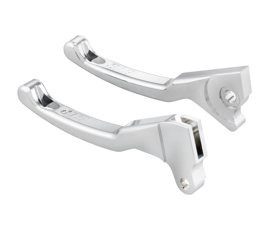 Kit levier de frein sport Shorty pour Vespa LX /LXV /S /Primavera /Sprint 50-150ccm, chrome