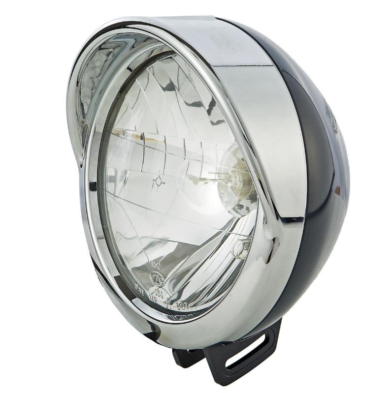 Anneau de lampe avec abat-jour pour Vespa LXV 50-150ccm, chrome