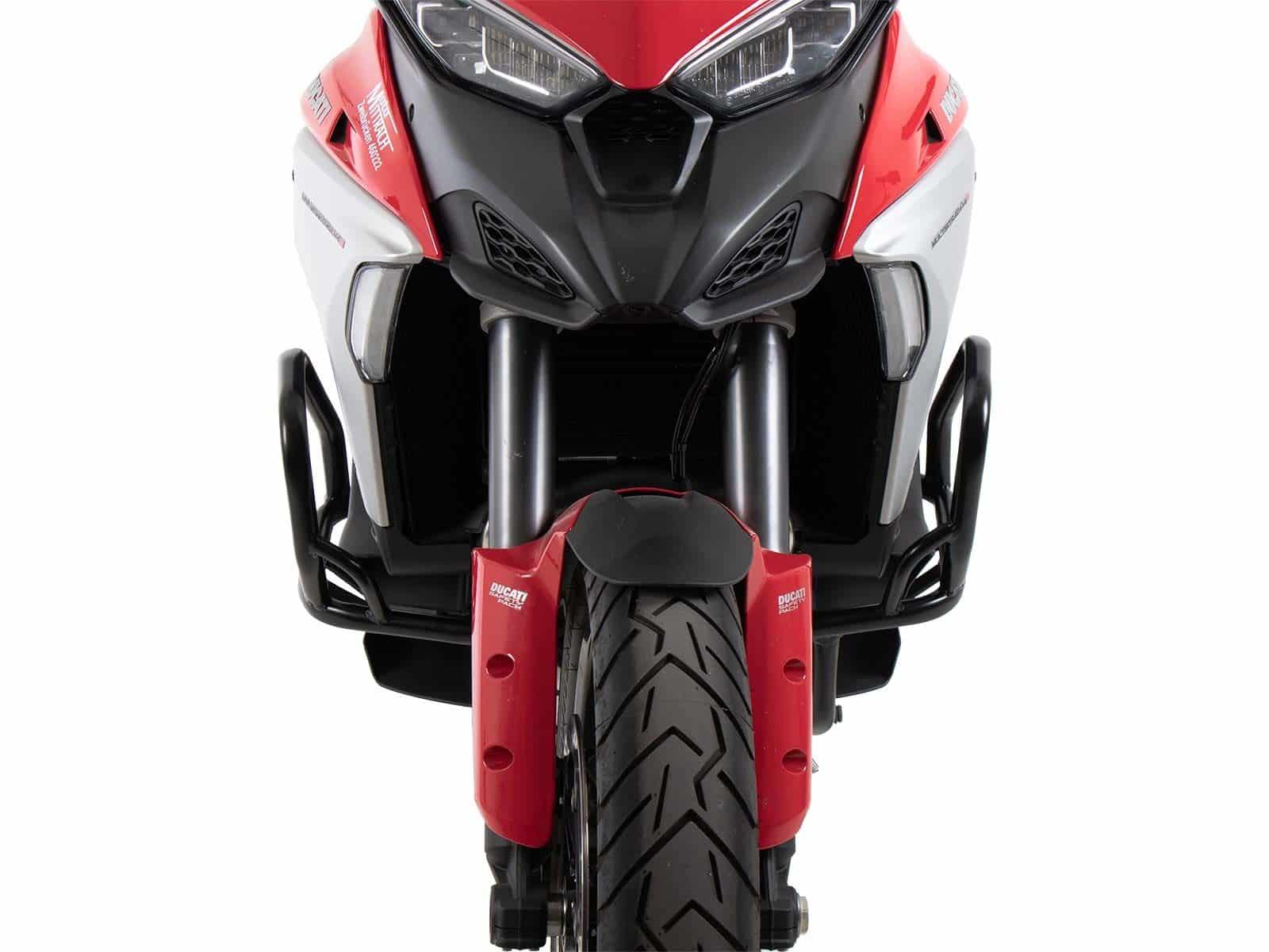 Arceau de protection moteur noir pour Ducati Multistrada V4 /S /Pikes Peak /Rally /RS (25-) d'origine