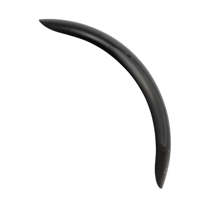 Aile 2.0 Garelli Race EVO II sans support pour Vespa PX 80-200ccm, GFK noir