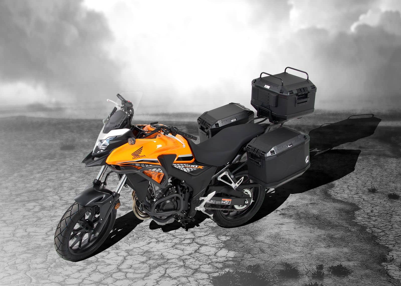 Easyrack anthracite pour Honda CB 500 X (17-18) Hepco & Becker