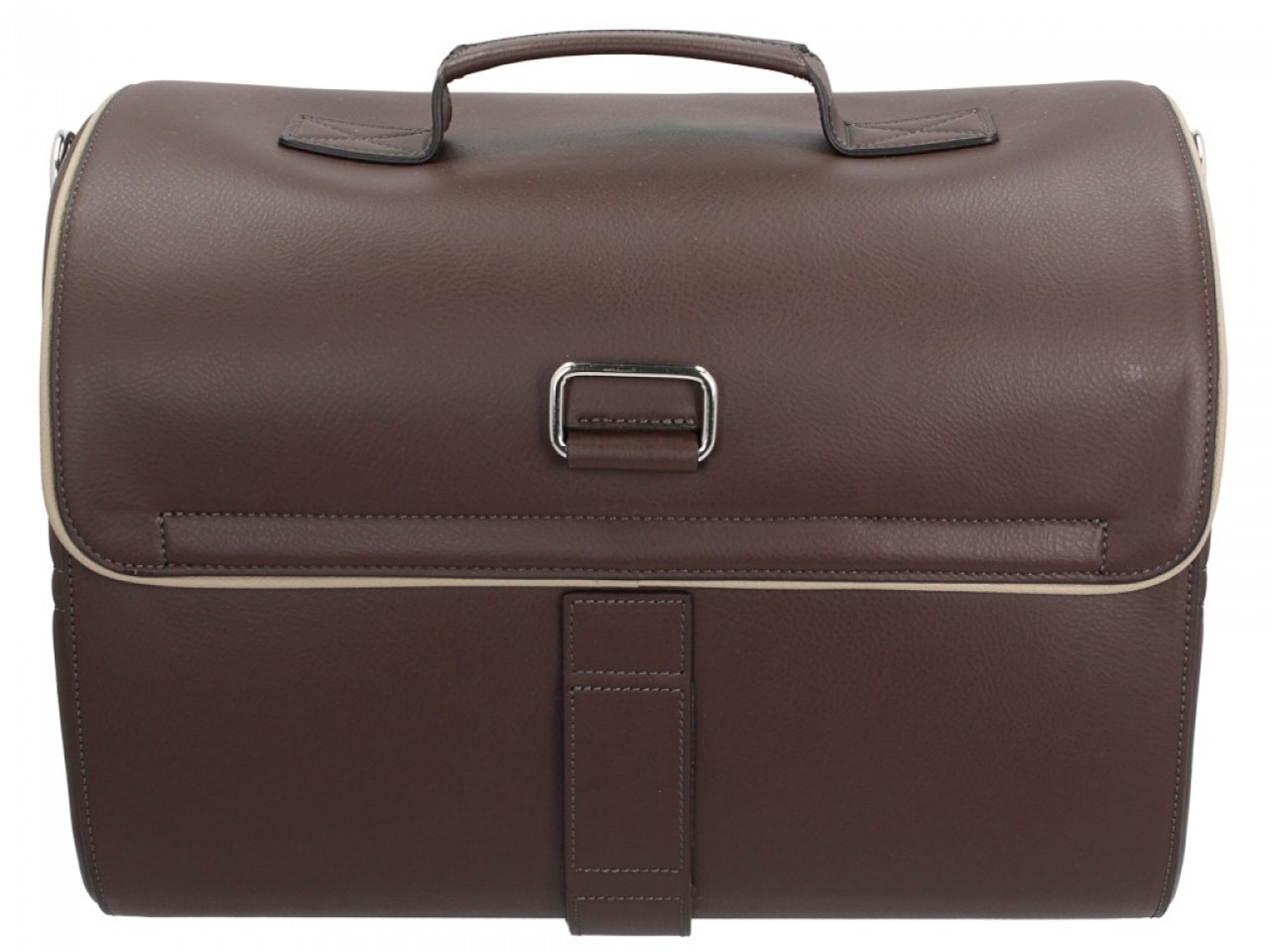 Sac en cuir original Vespa version 70 ans - Marron