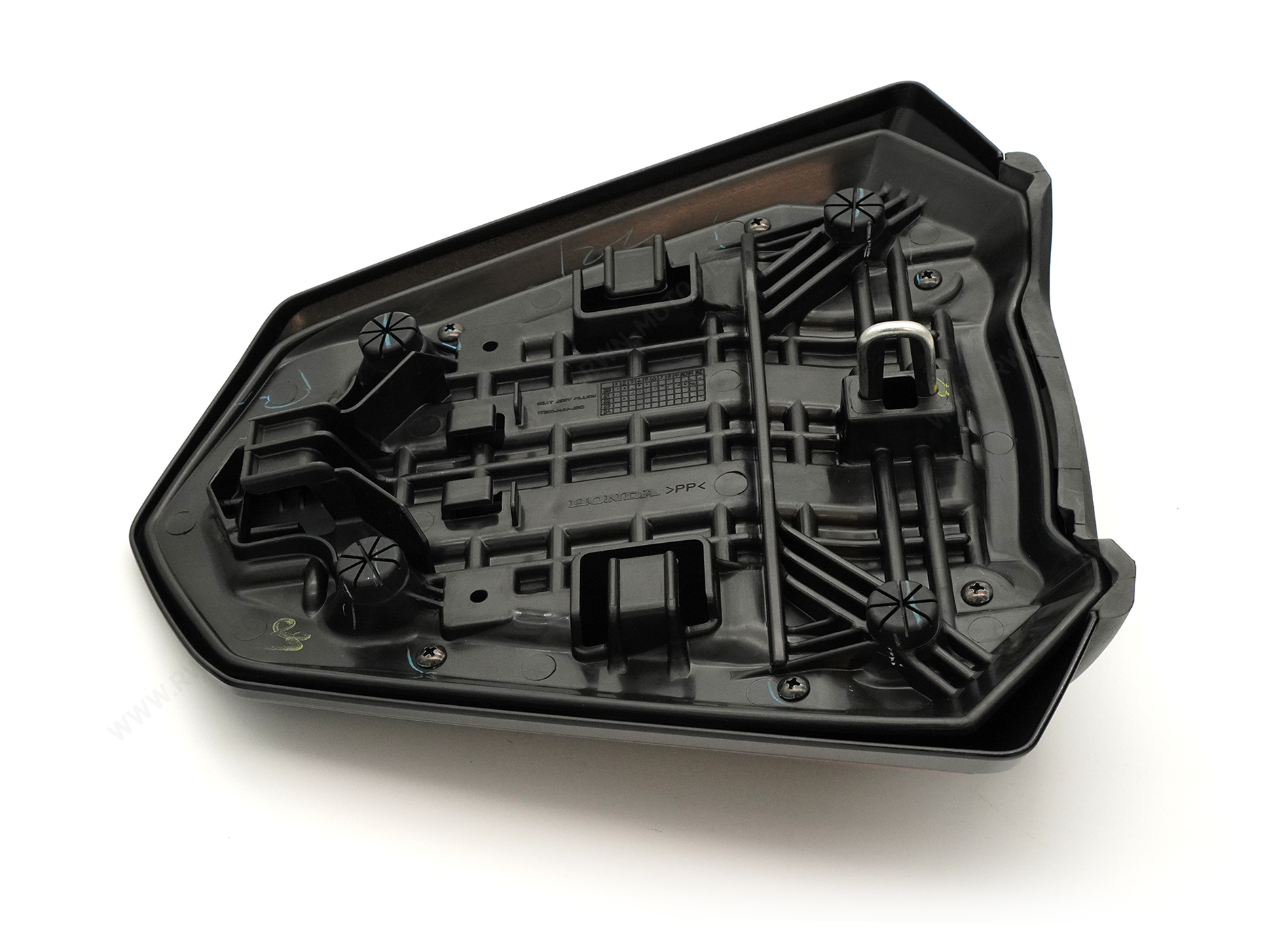 Couverture de siège passager rouge pour Honda CB 750 Hornet (23-) Original