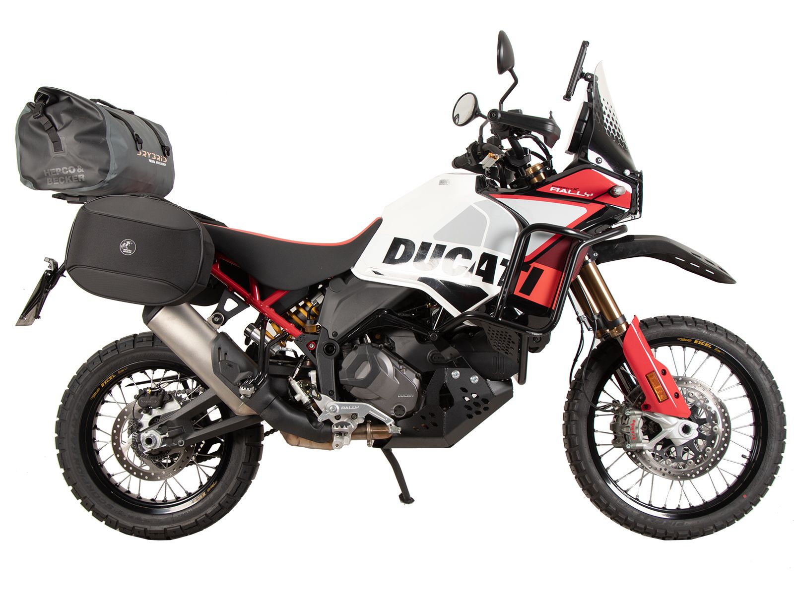 Elargisseur de porte-bagages pour Ducati Desert X Rally (24-) Hepco & Becker