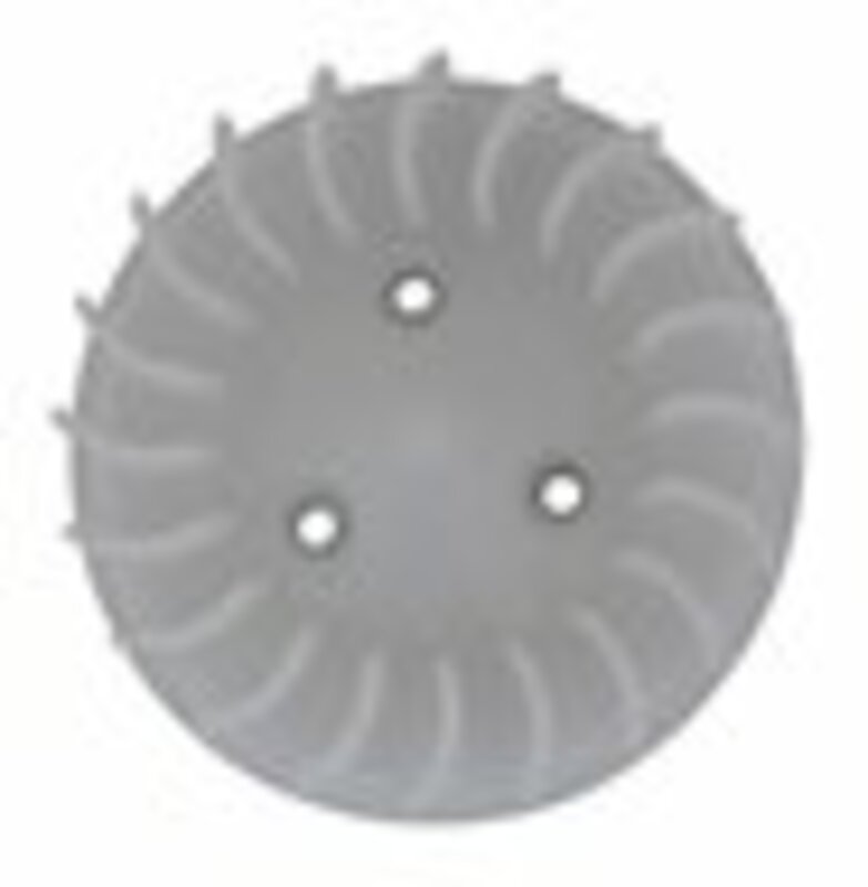 Bihr Over-size Turbine blanc MBK Booster/Stunt - Yamaha Slider/BW'S