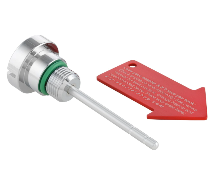 Bouchon de remplissage d'huile moteur pour Vespa GTS Super 125ccm 4T LC Euro 3 (09-16), chrome