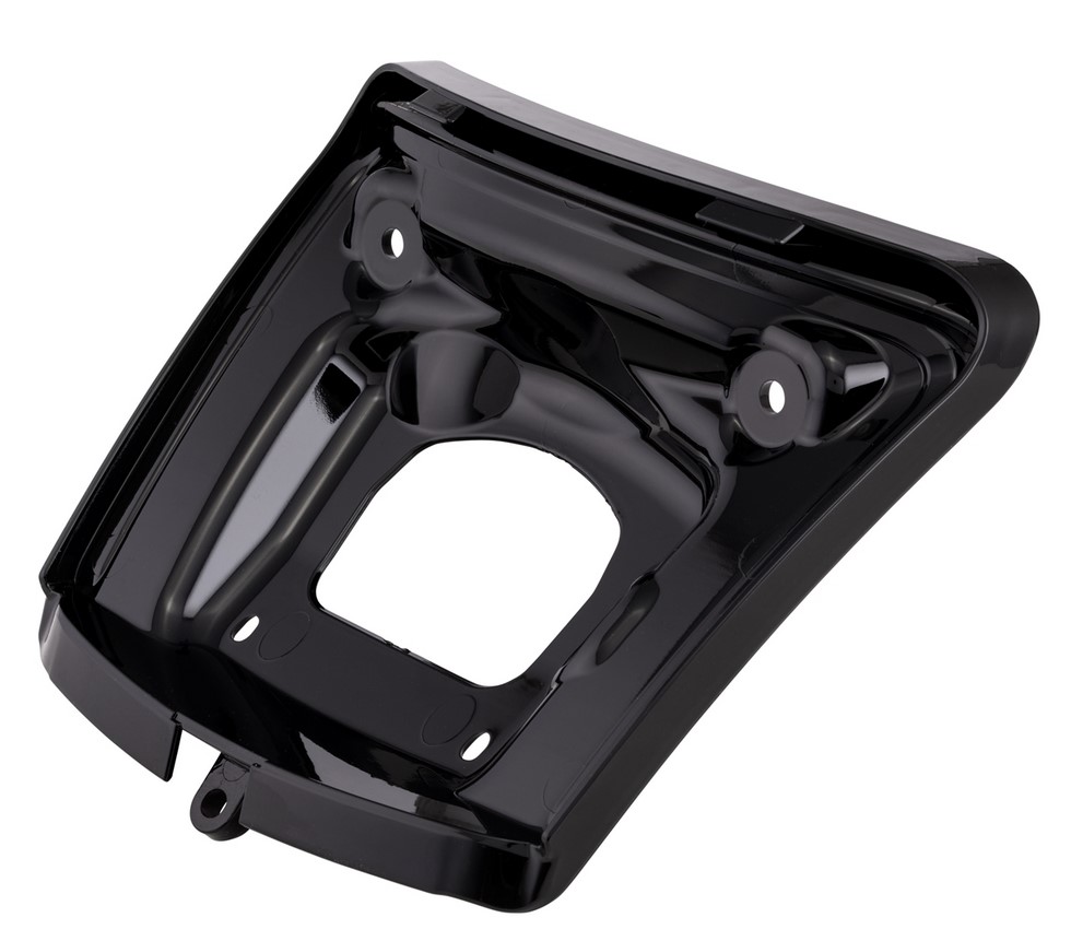 Cadre feu arrière Conversion pour Vespa GTS/GTS Super/GTV 125-300ccm ('14-'18), noir brillant