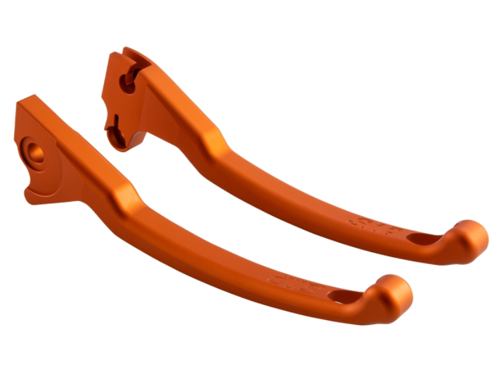 Kit levier de frein sport gauche/droite pour Vespa LX/LXV/S/Primavera/Sprint 50-150ccm, orange mat