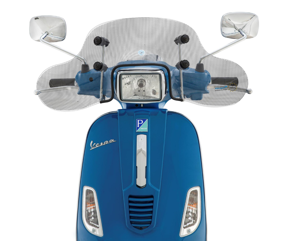 Flyscreen CUPPINI pour Vespa S 50-150ccm, noir/caro
