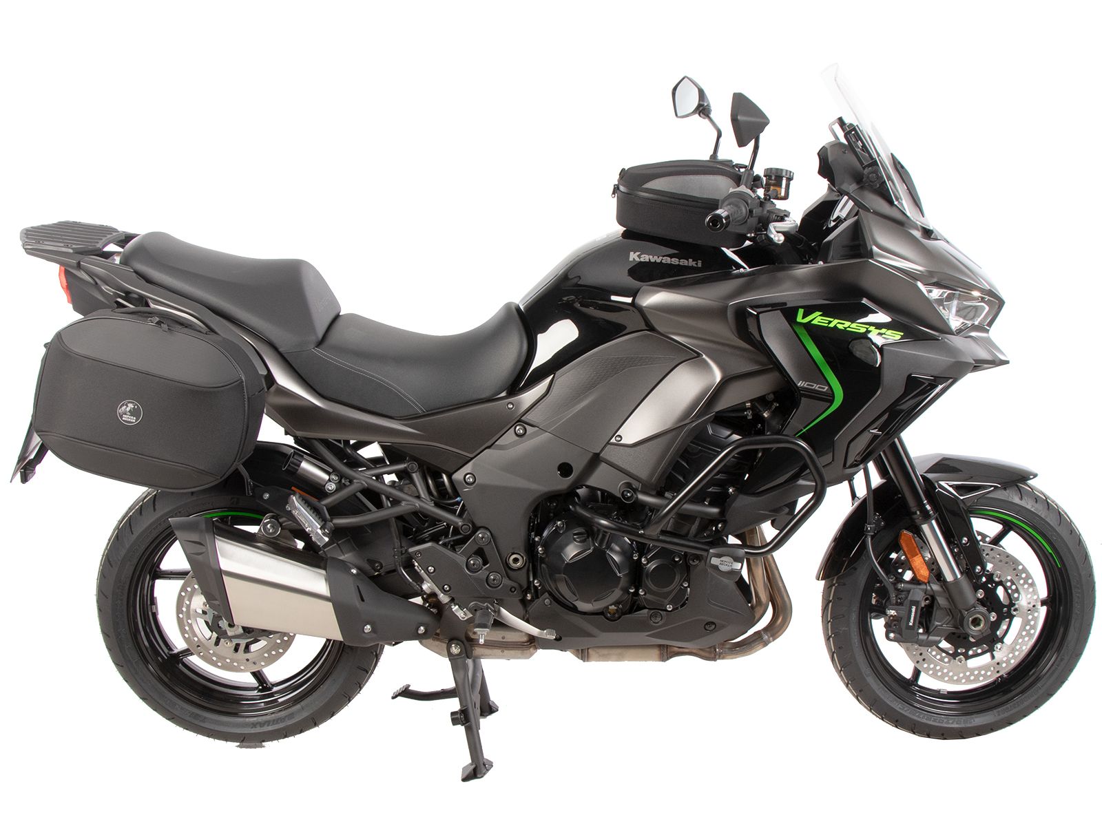 Anneau de réservoir Basic avec unité de fermeture de la sacoche de réservoir pour Kawasaki Versys 1100 /SE (25- ) Hepco & Becker