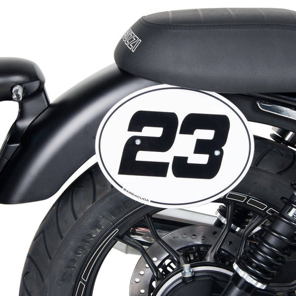 Plaque d'immatriculation pour Moto Guzzi V7 II - Barracuda