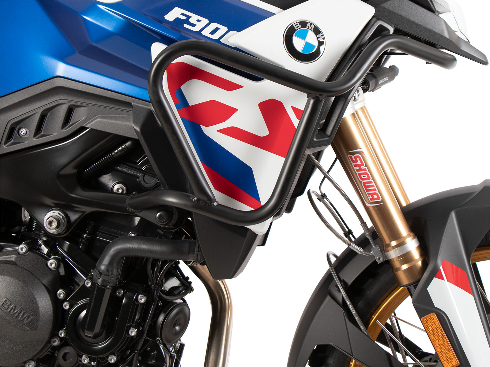 Arceau de protection du réservoir noir pour BMW F 900 GS (24-) Hepco & Becker