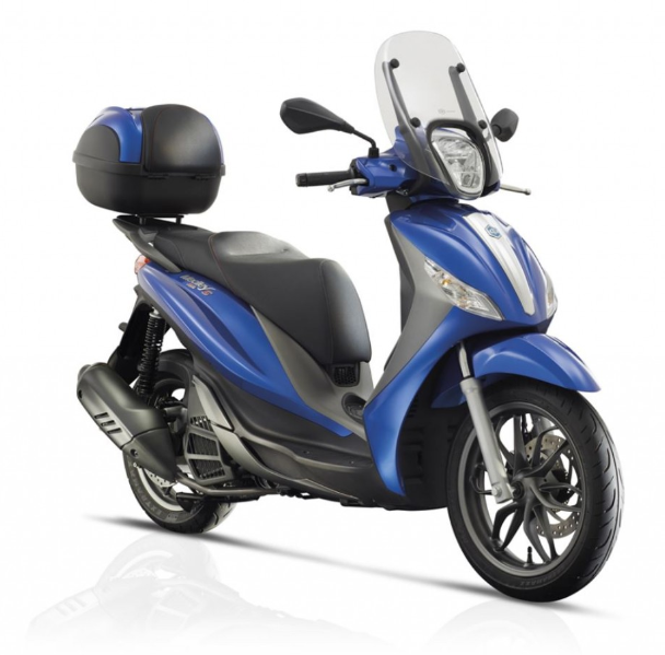 Pare-brise sport complet, transparent pour Medley Original Piaggio