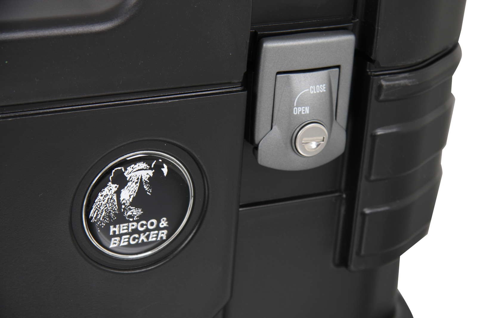 Kit de valises latérales Gobi Black Edition avec crochets à bagages d'origine Hepco & Becker