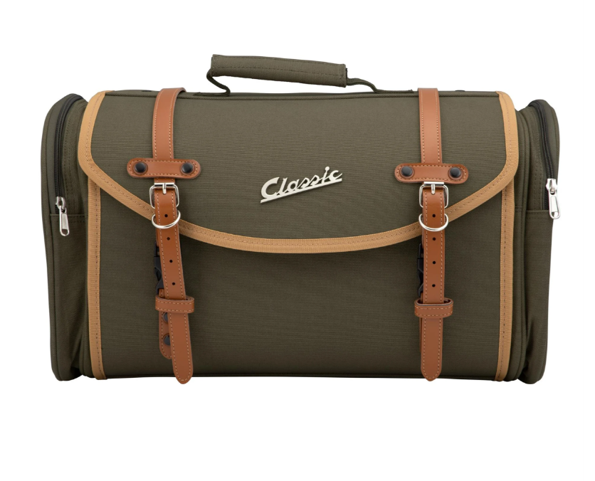 Sac "Classic" grand pour Vespa, toile, olive
